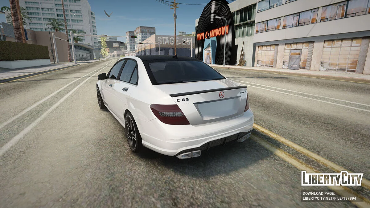 Mercedes-Benz C 63 / GTA San Andreas