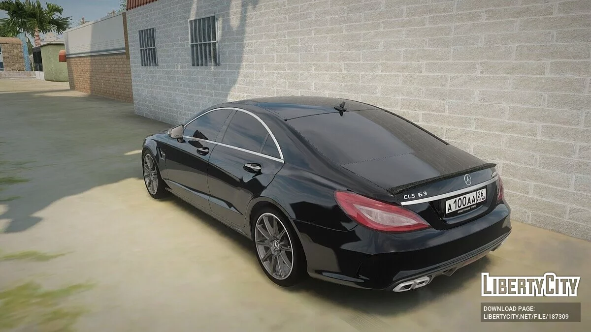 مرسيدس بنز CLS63 AMG / جي تي إيه سان أندرياس