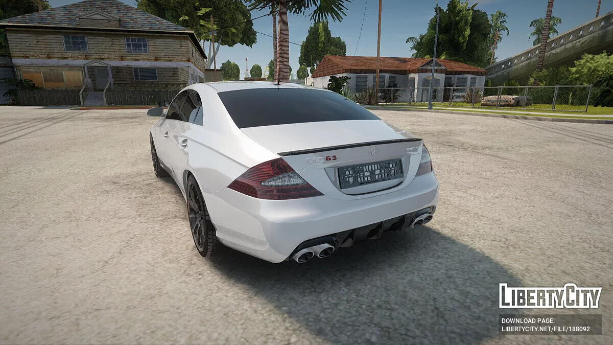 مرسيدس بنز CLS63 AMG / جي تي إيه سان أندرياس