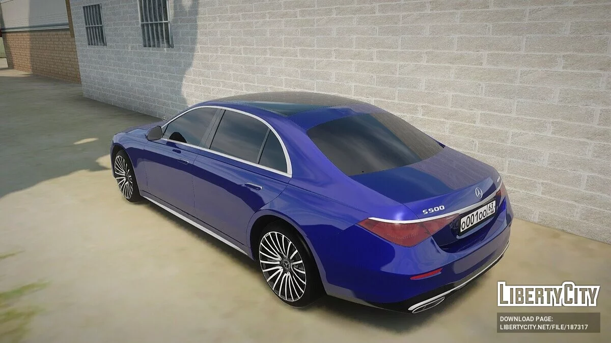 مرسيدس بنز S500 4matic / جي تي إيه سان أندرياس