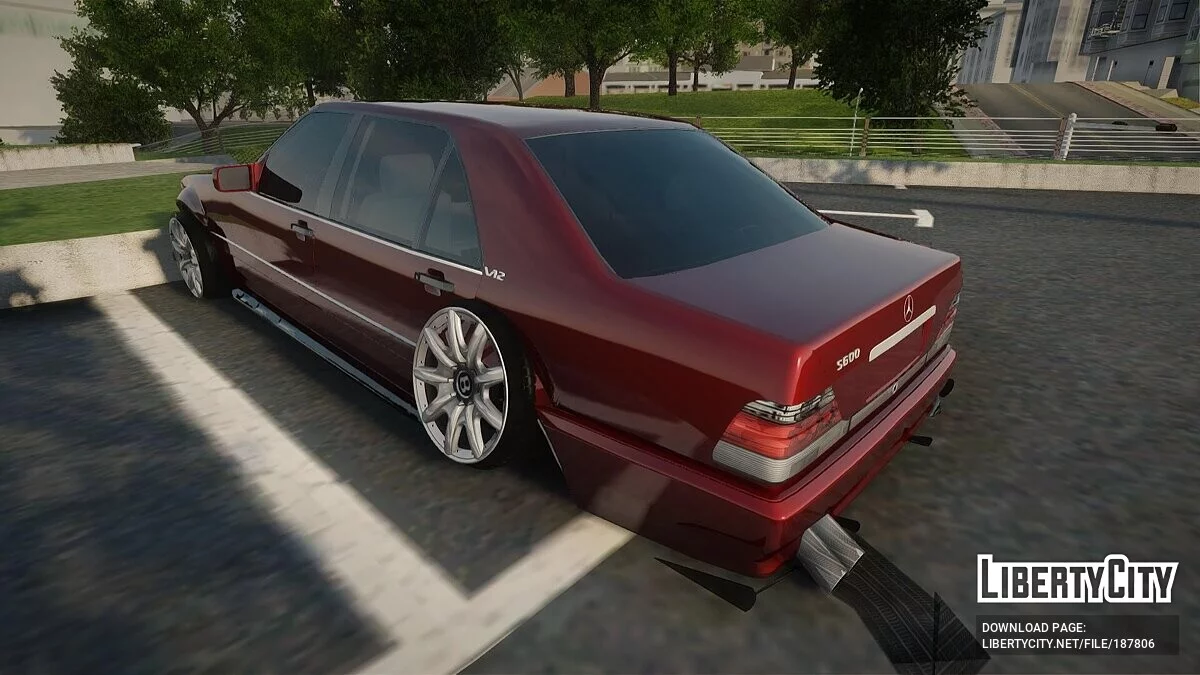 Mercedes-Benz W140 Stance / GTA San Andreas