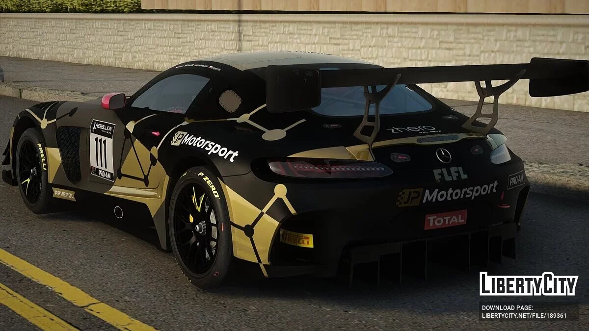 2015 Mercedes-Benz AMG GT3 / GTA San Andreas
