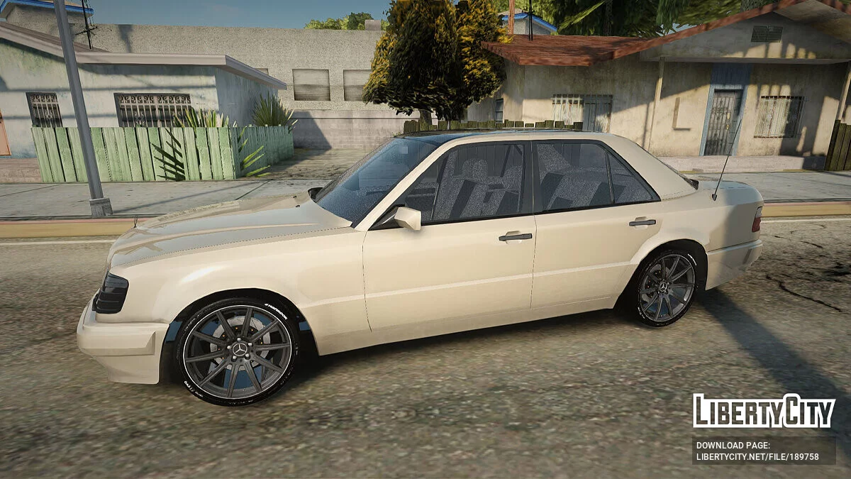 Mercedes-Benz E500 AMG W124 / GTA San Andreas