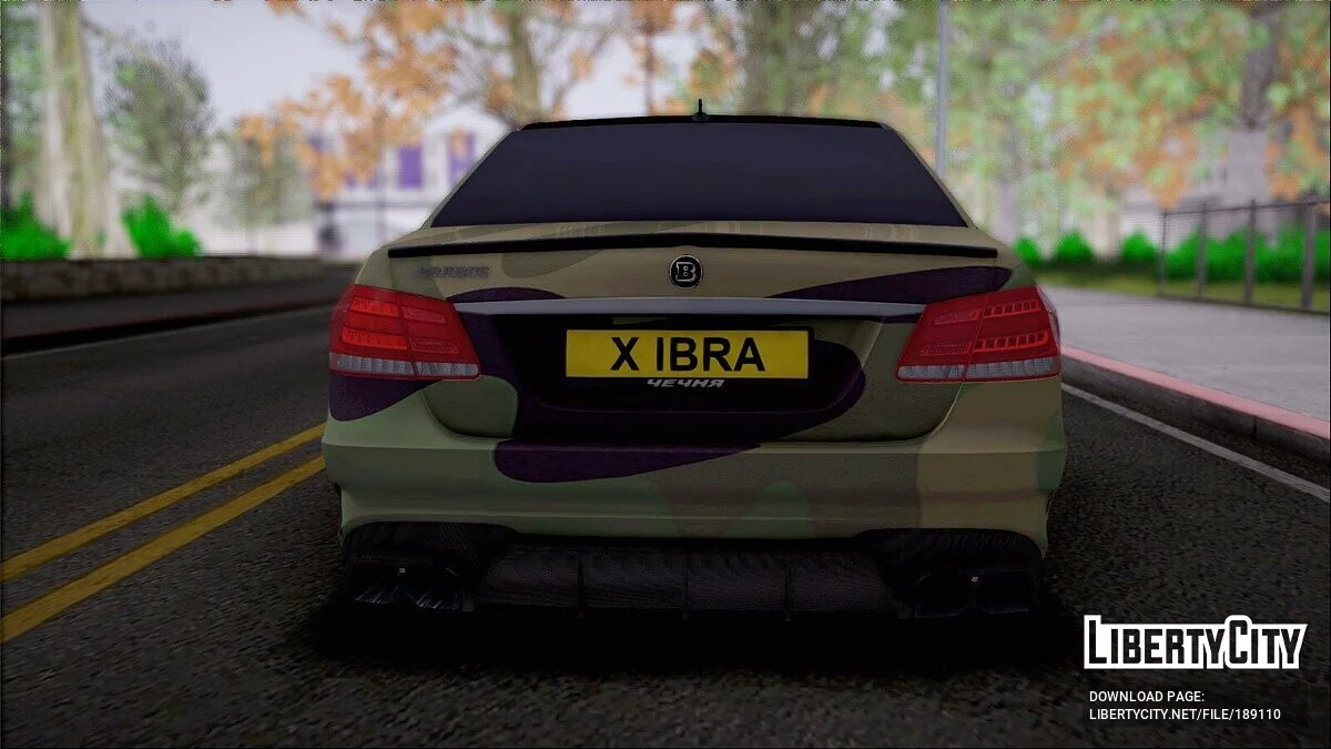 Mercedes-Benz E63 Brabus / جي تي إيه سان أندرياس