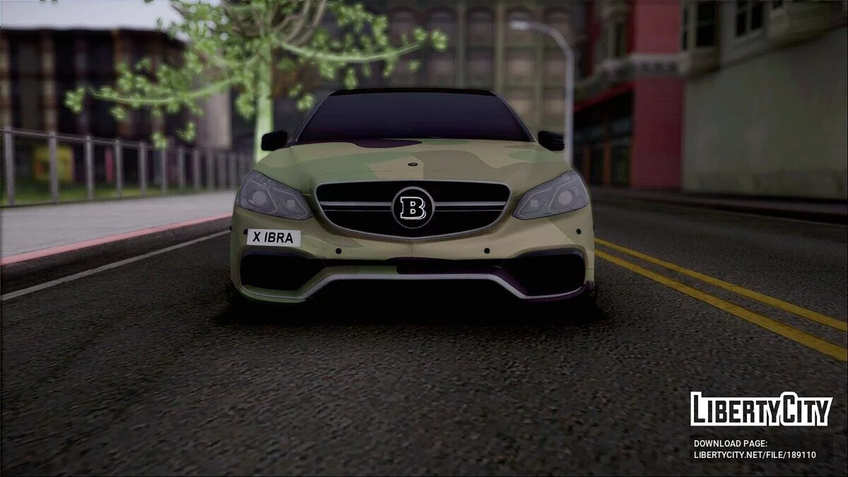 Mercedes-Benz E63 Brabus / جي تي إيه سان أندرياس