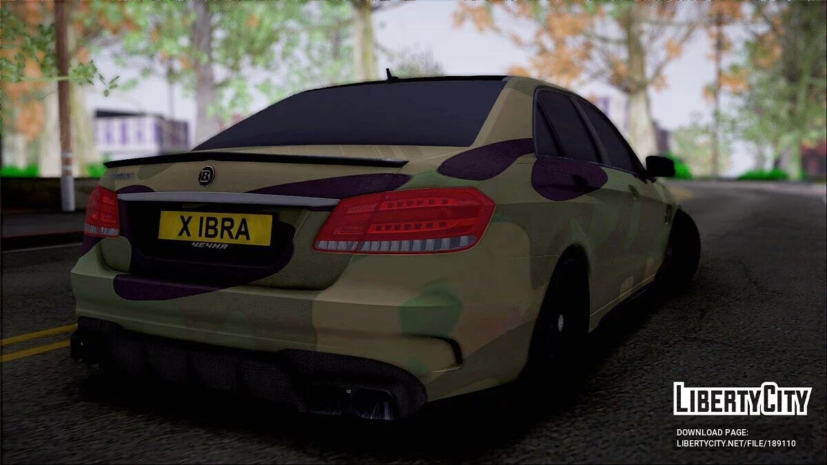 Mercedes-Benz E63 Brabus / جي تي إيه سان أندرياس
