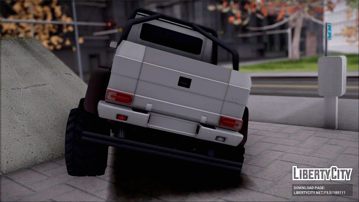 مرسيدس-بنز G63 6x6 Brabus / جي تي إيه سان أندرياس