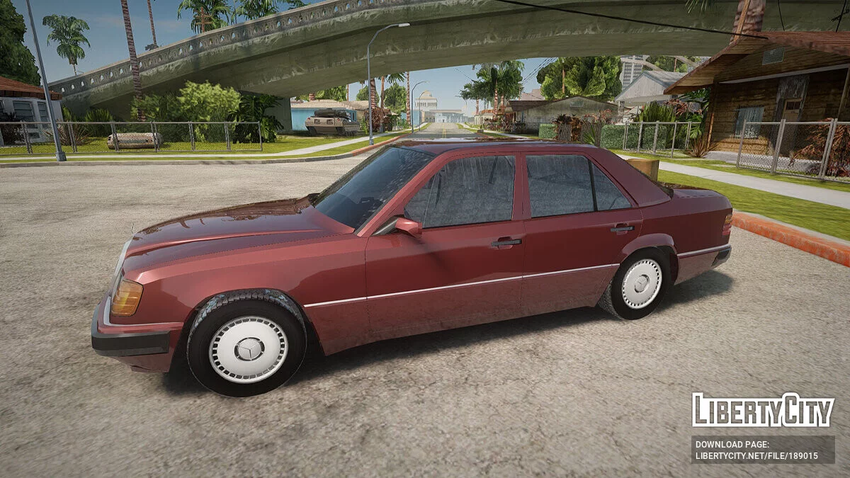 Mercedes-Benz w124 / GTA San Andreas
