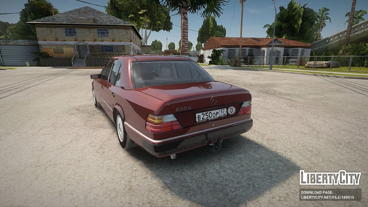 Mercedes-Benz w124 / GTA San Andreas