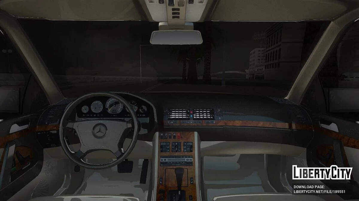 Mercedes-Benz W140 400SE 1992 / GTA San Andreas