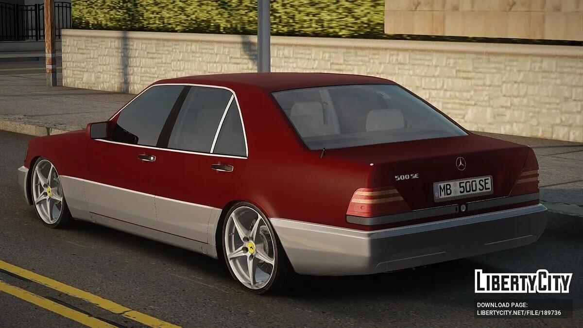 Mercedes-Benz W140 项目 / GTA San Andreas