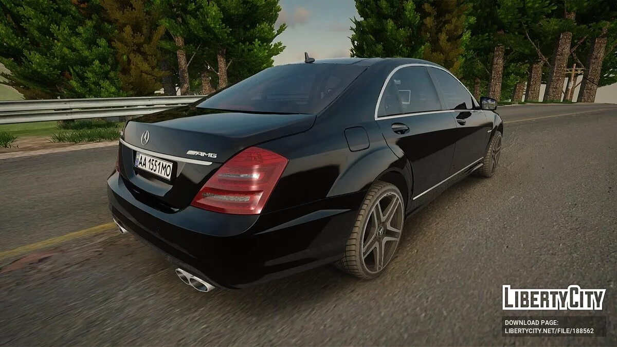 Mercedes-Benz W221 AMG W12 Biturbo / GTA San Andreas