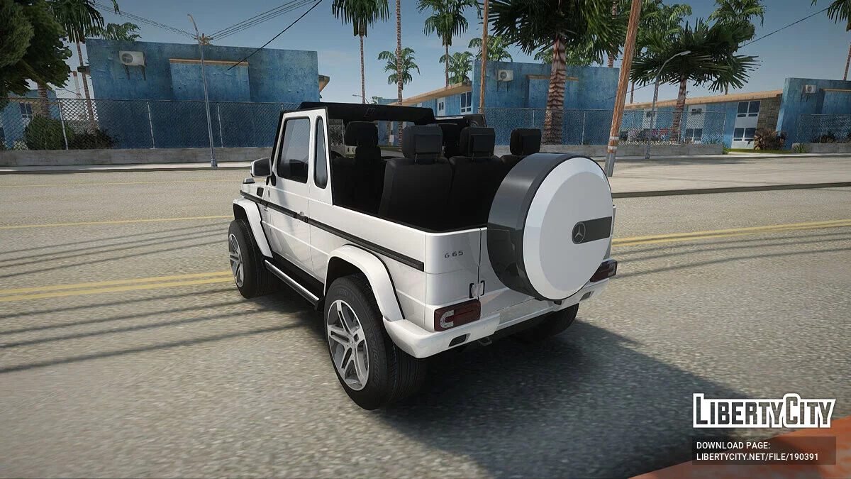 Mercedes-AMG G 65 Cabriolet / GTA San Andreas