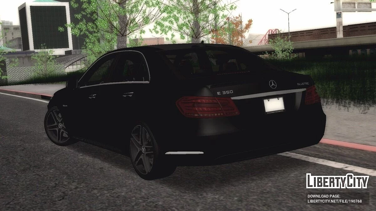 Mercedes-Benz E350 Bluetec / GTA San Andreas
