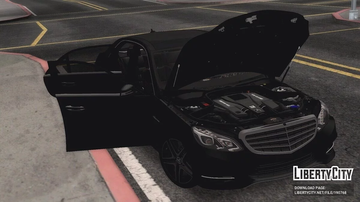 Mercedes-Benz E350 Bluetec / GTA San Andreas