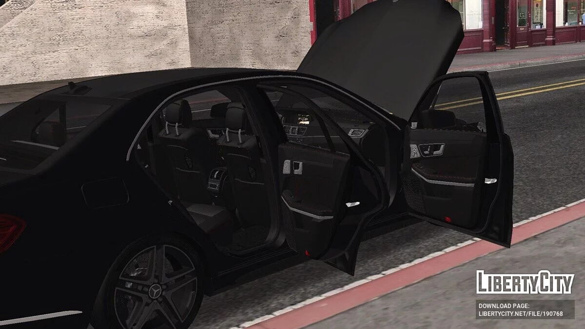 Mercedes-Benz E350 Bluetec / GTA San Andreas