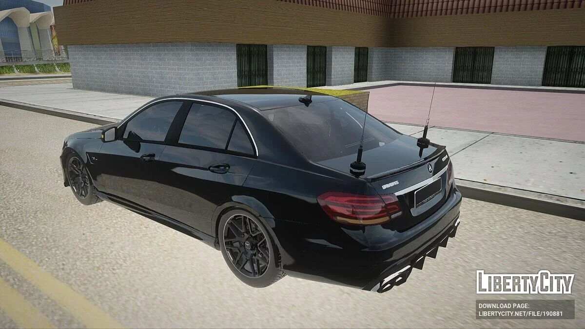 Mercedes-Benz E63 AMG / جي تي إيه سان أندرياس