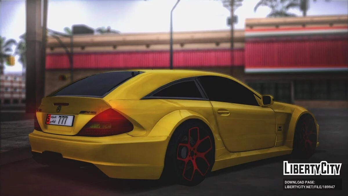 Mercedes-Benz SL 65 Dubaï / GTA San Andreas