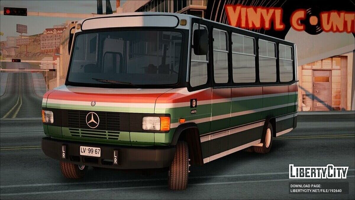 Мод bus Mercedes-Benz Monobloco O365 для OMSI 2