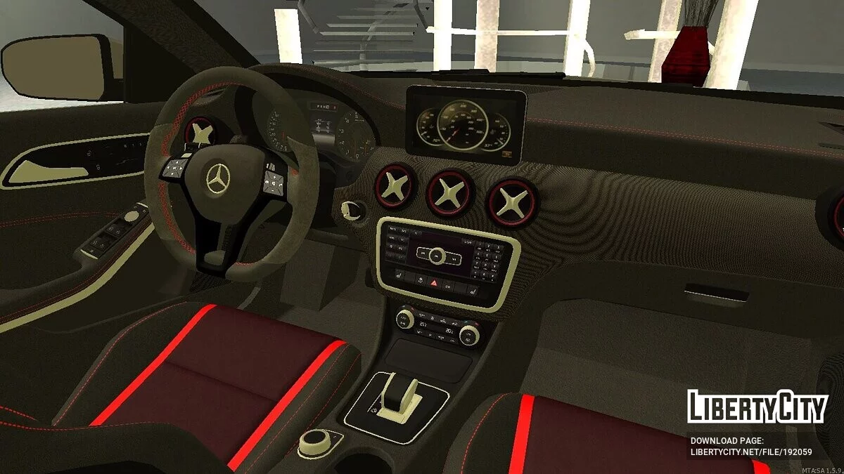 Mercedes-Benz C63 AMG + CCD / GTA San Andreas