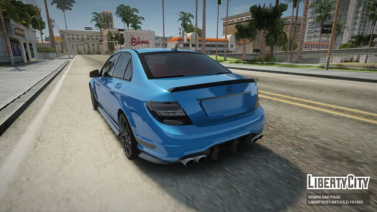 Mercedes-Benz C63 / GTA San Andreas