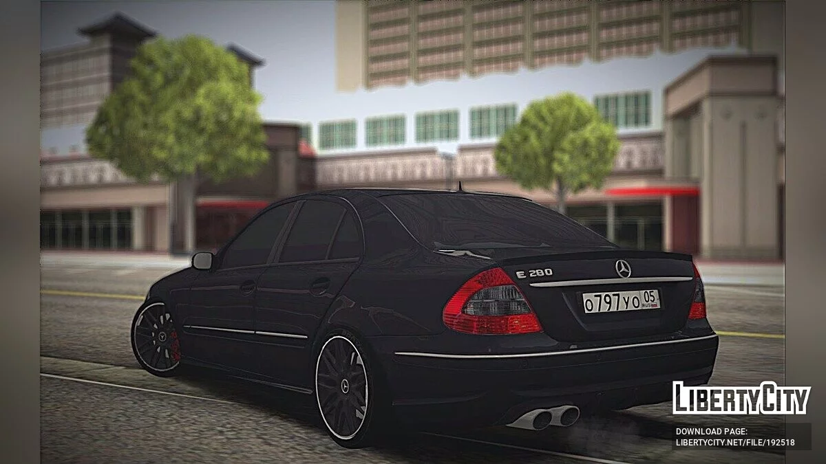 Mercedes-Benz E280 W211 / جي تي إيه سان أندرياس