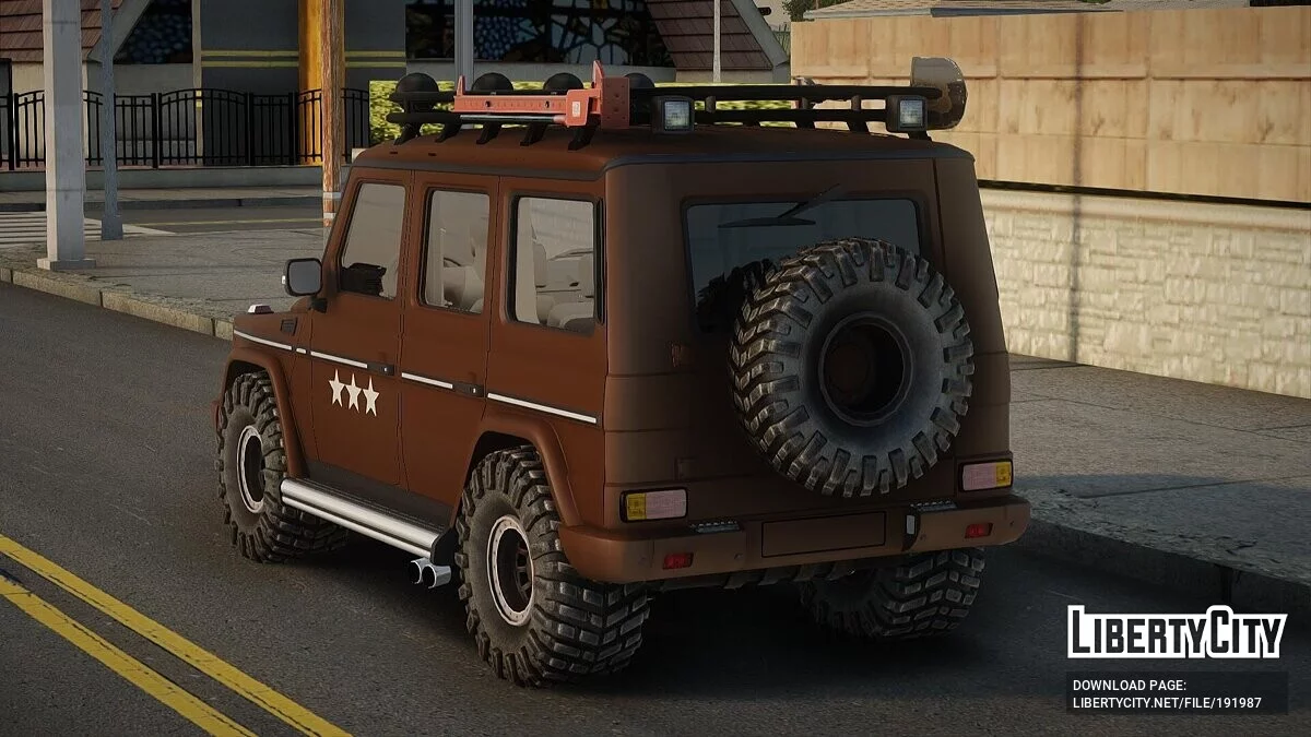 Mercedes-Benz G500 (Estilo Weimaraner Just Cause 3) / GTA San Andreas