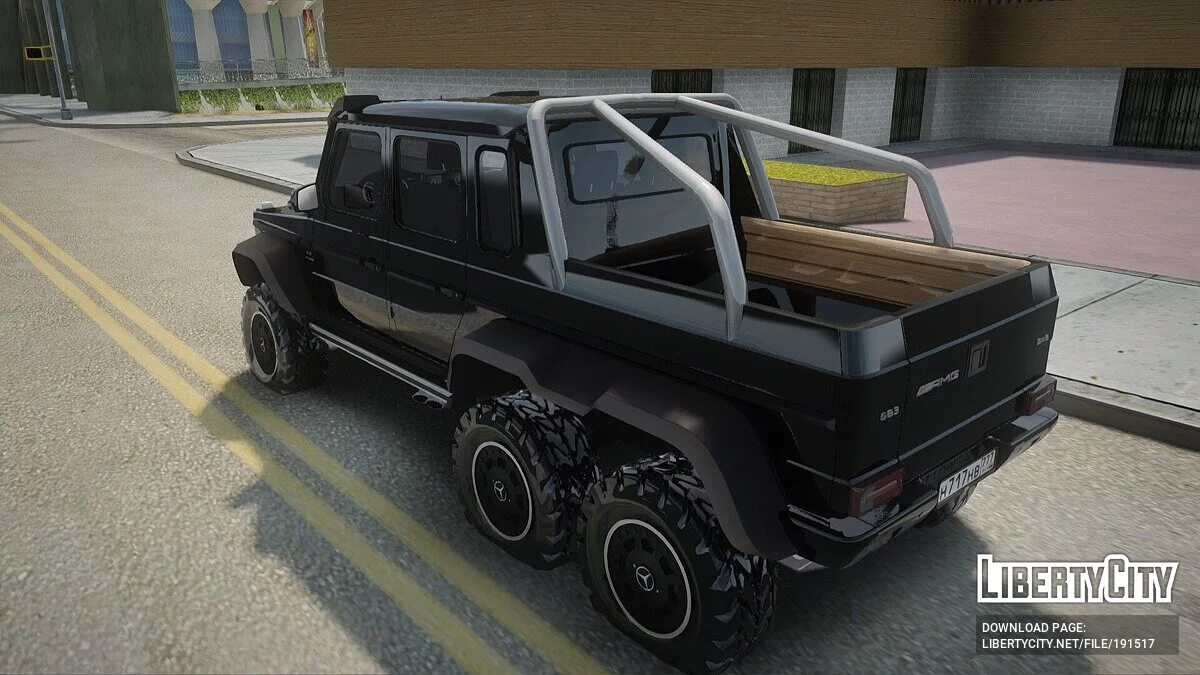 Mercedes-Benz G63 AMG 6x6 / GTA San Andreas