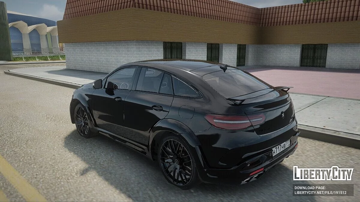 Mercedes-Benz GLE Coupe 63 AMG / GTA San Andreas