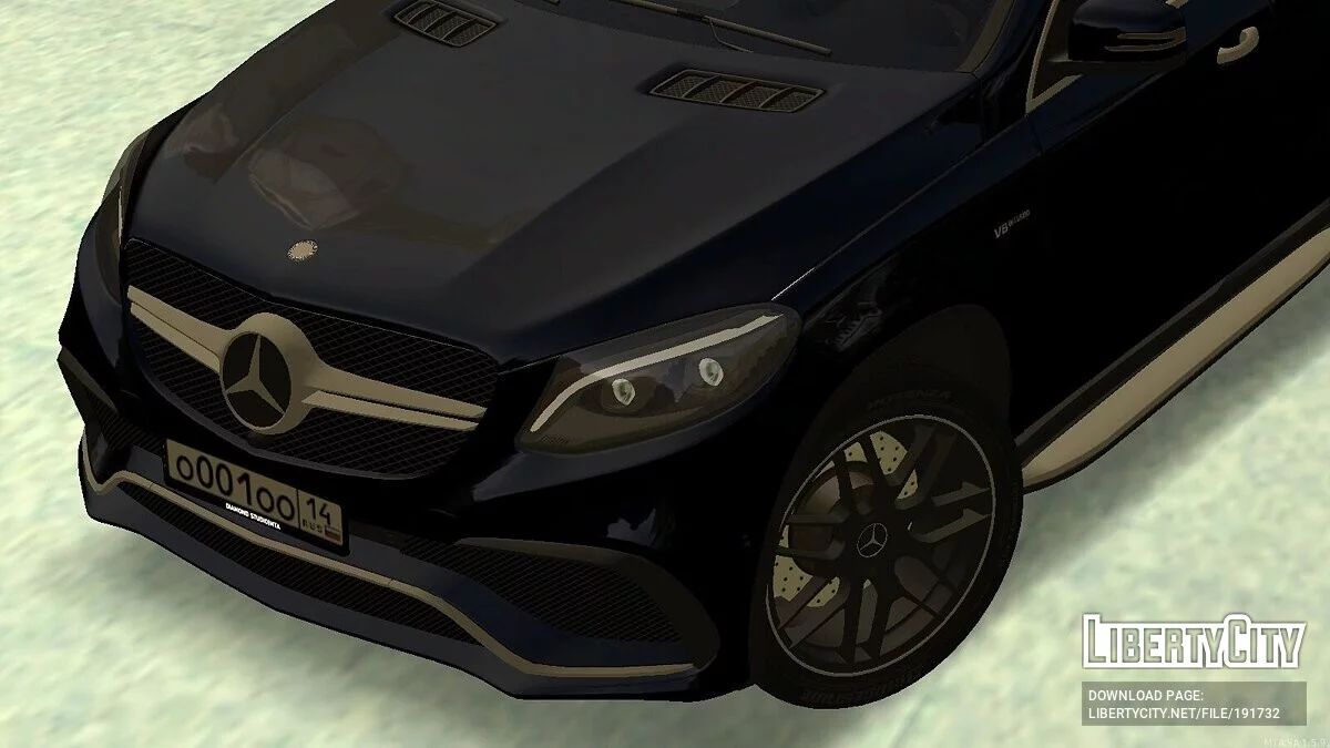 Mercedes-Benz GLE63 Coupe AMG + CCD / GTA San Andreas