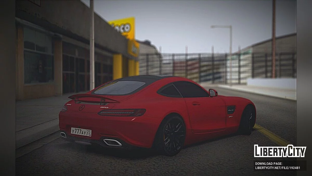 Mercedes-Benz GTS / GTA San Andreas