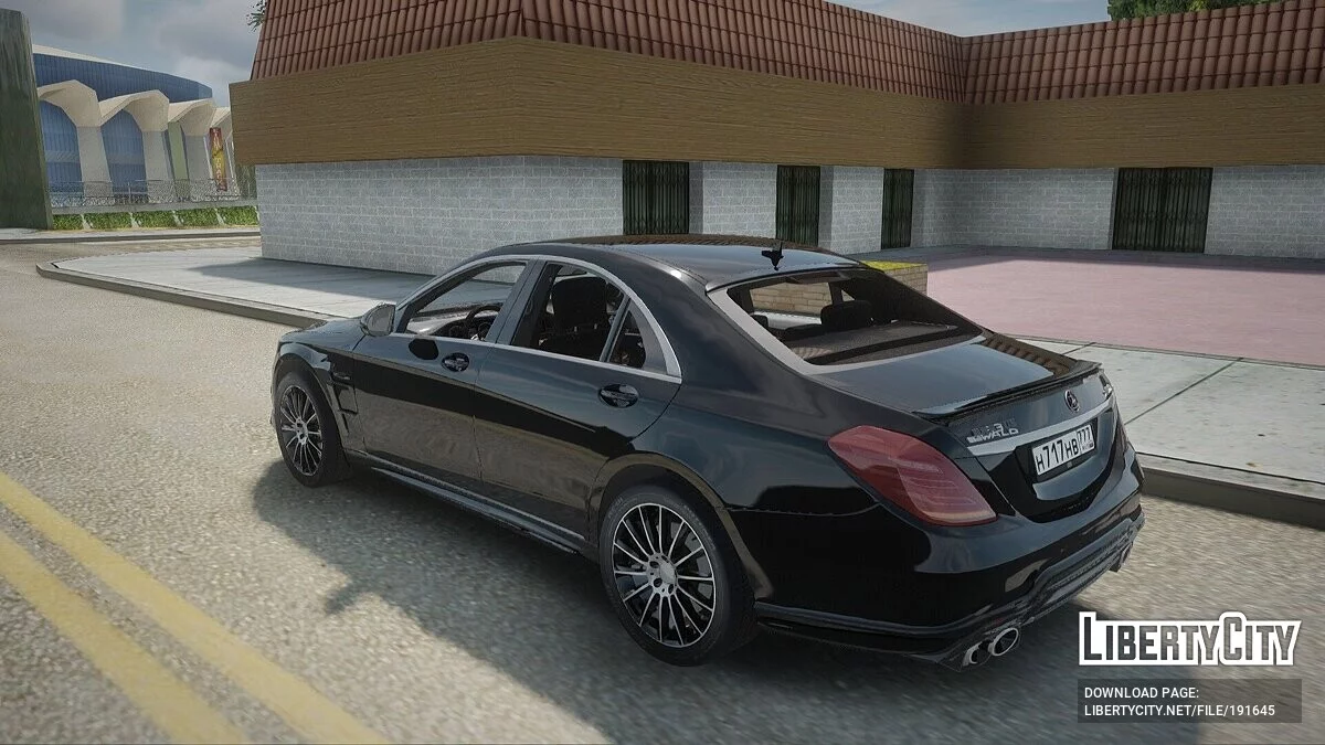 Mercedes-Benz S клас w222 / GTA San Andreas