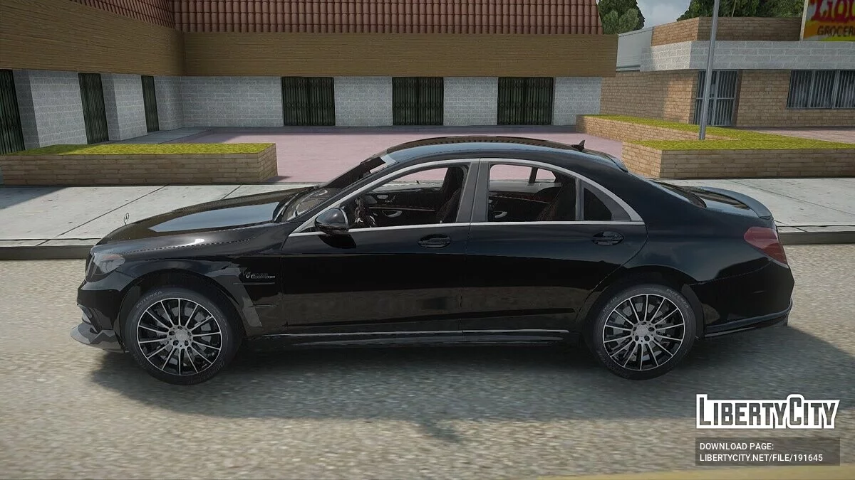 Mercedes-Benz S клас w222 / GTA San Andreas