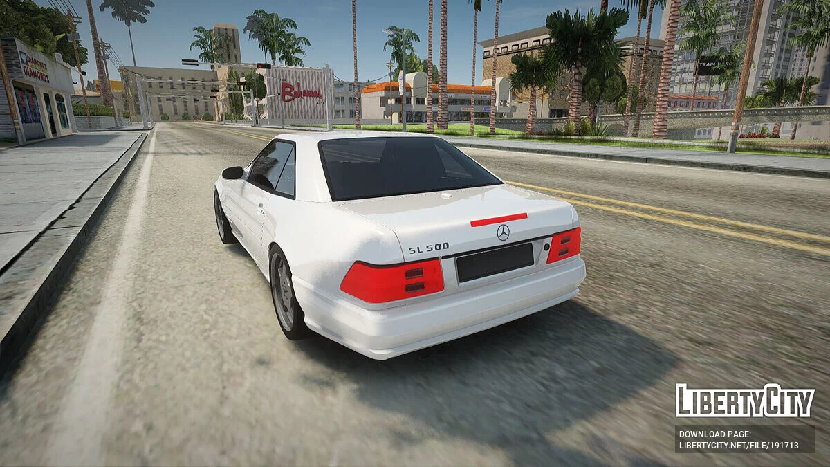 Mercedes-Benz SL500 AMG (R129) / GTA San Andreas