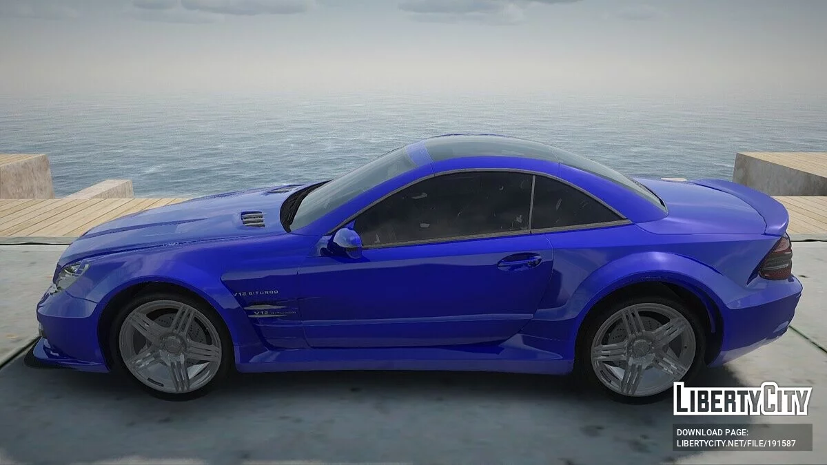 Mercedes Benz SLK 55 AMG / GTA San Andreas