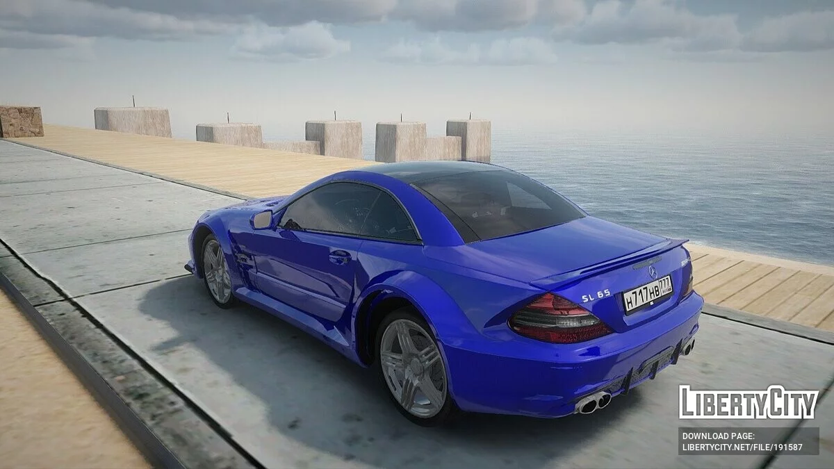 Mercedes Benz SLK 55 AMG / GTA San Andreas