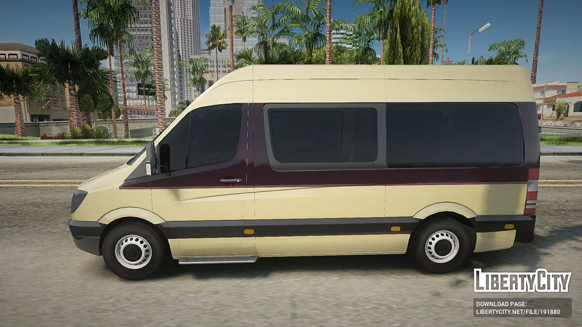 梅赛德斯-奔驰Sprinter ATP阿尔扎马斯 / GTA San Andreas