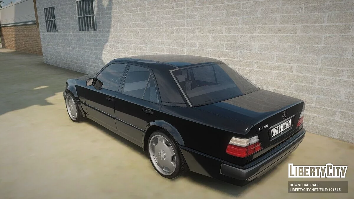 Mercedes-Benz W124 E500 / GTA San Andreas