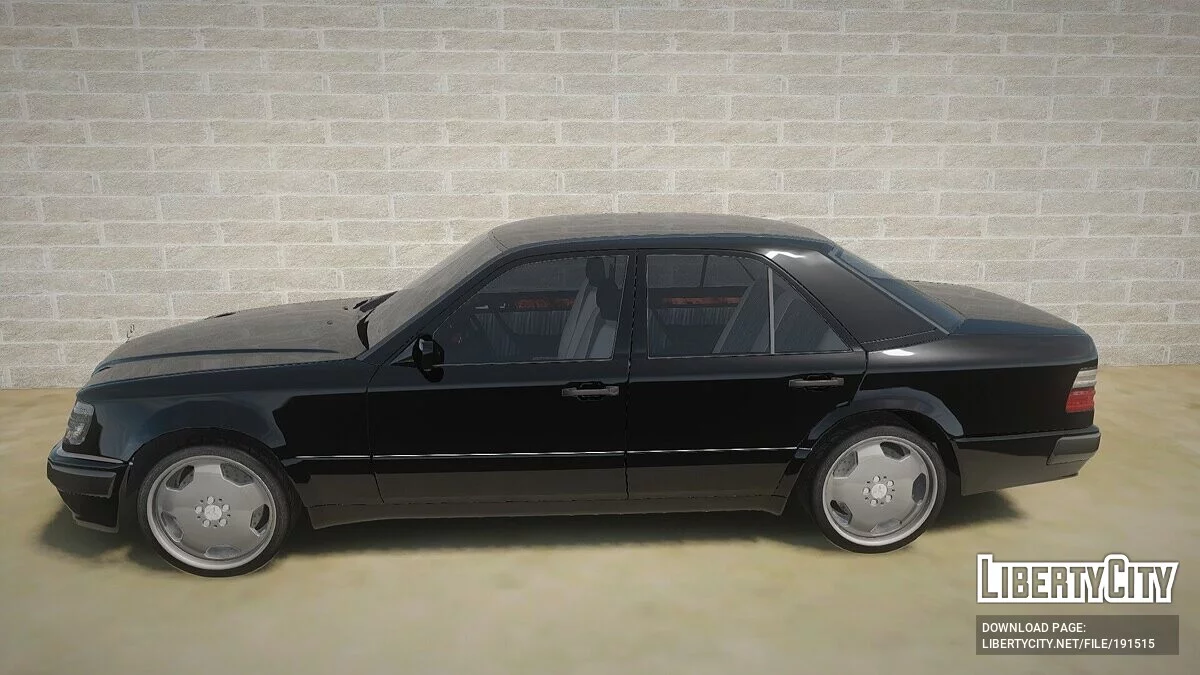 Mercedes-Benz W124 E500 / GTA San Andreas