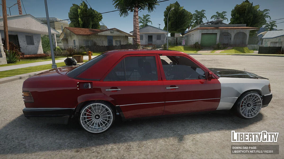 Mercedes-Benz W124 / GTA San Andreas
