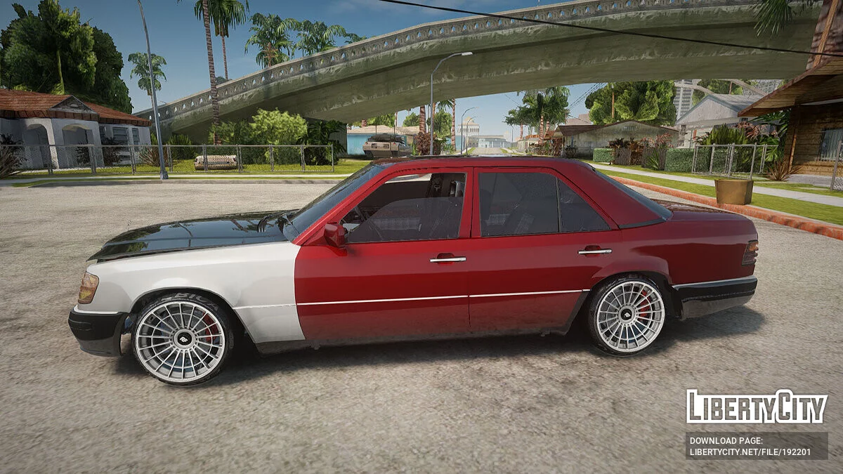 Mercedes-Benz W124 / GTA San Andreas