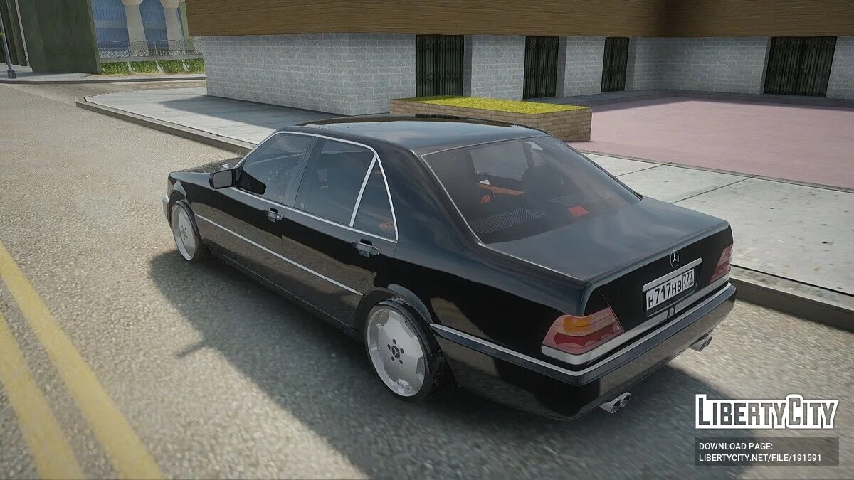 Mercedes-Benz W140 / GTA San Andreas