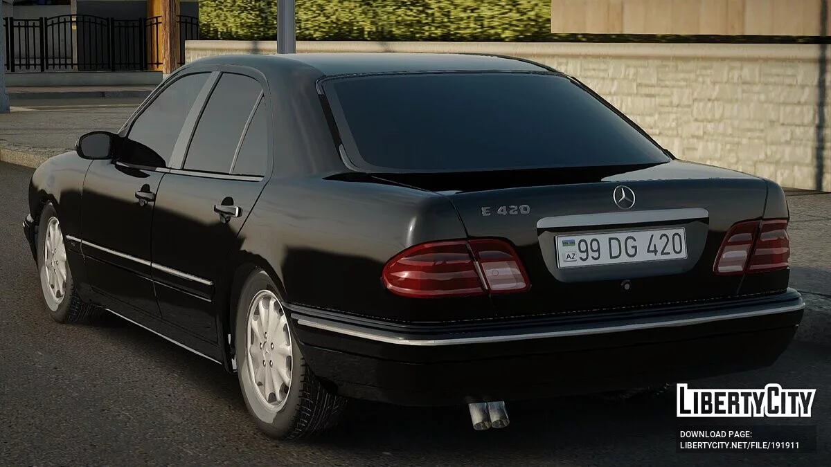 Mercedes-Benz W210 E420 Style Bakou / GTA San Andreas