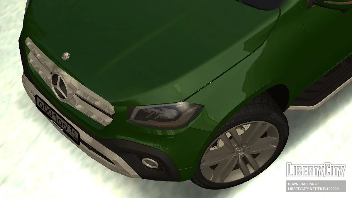 Mercedes-Benz X-Klasse + CCD + Vinyl DPS / GTA San Andreas