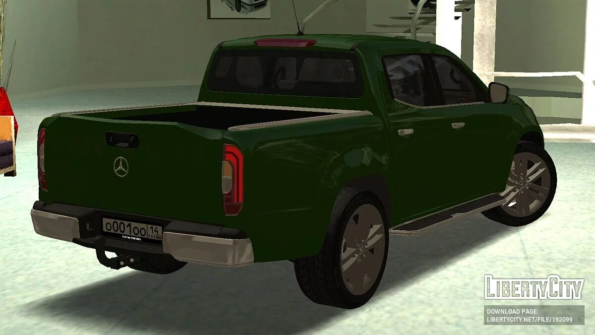 Mercedes-Benz X-Klasse + CCD + Vinyl DPS / GTA San Andreas