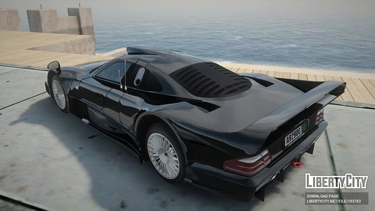 Мерседес-Бенц CLK GTR / GTA San Andreas