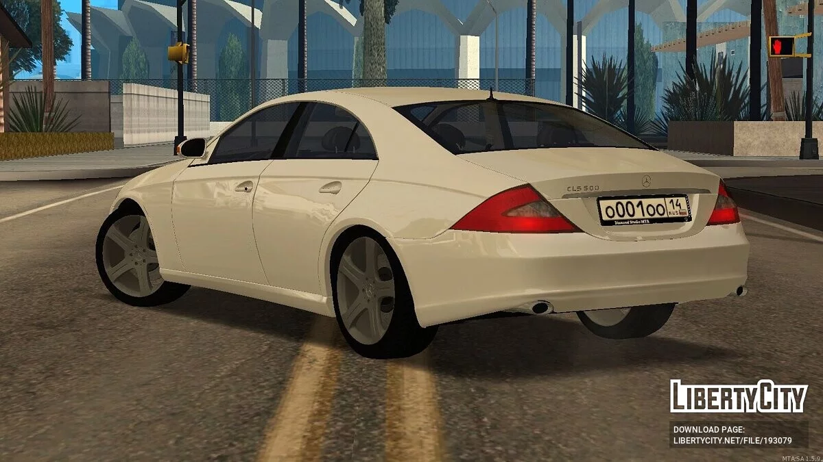 Mercedes-Benz CLS500 + CCD / GTA San Andreas