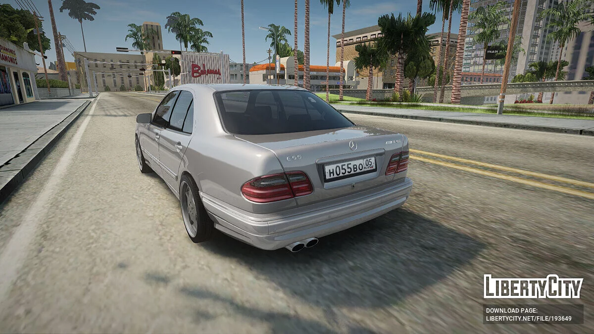 Mercedes-Benz E55 W210 AMG / GTA San Andreas