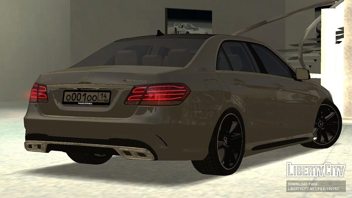 Mercedes-Benz E63 AMG + CCD / GTA San Andreas