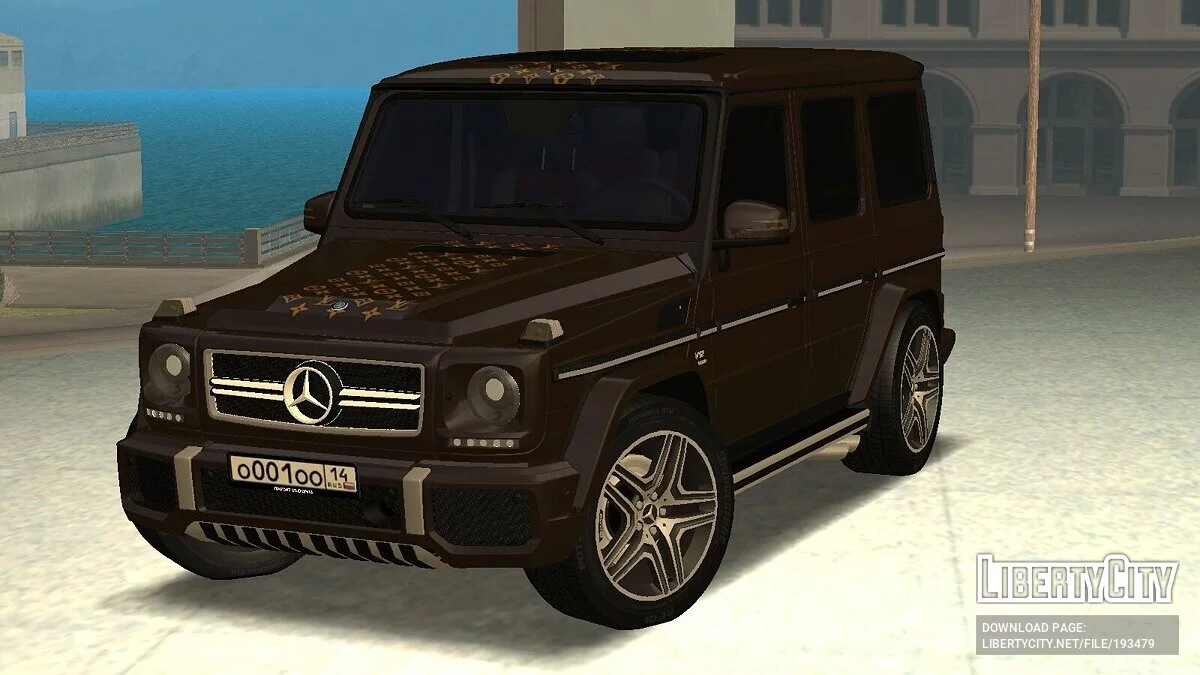 Mercedes-Benz G65 AMG + CCD / GTA San Andreas